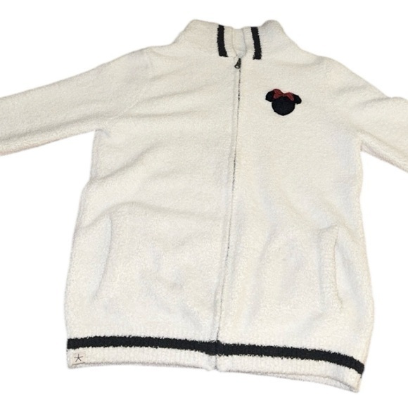 Barefoot Dreams CozyChic Classic Disney Minnie Mouse Zip Hoodie Small - Picture 4 of 12